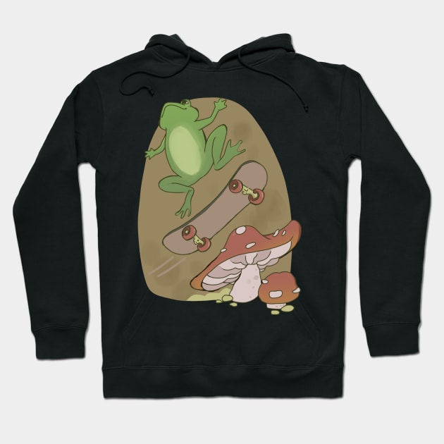 Radical Frog Hoodie by KaijuCupcakes